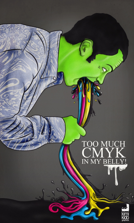 too much cmyk in my belly